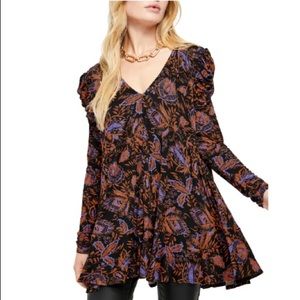 FREE PEOPLE Hello Lover Print Tunic
